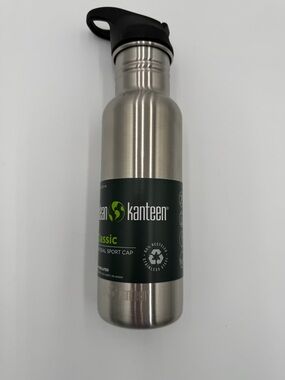 NWT Klean Kanteen Classic Water
Bottle 532ml (18oz)